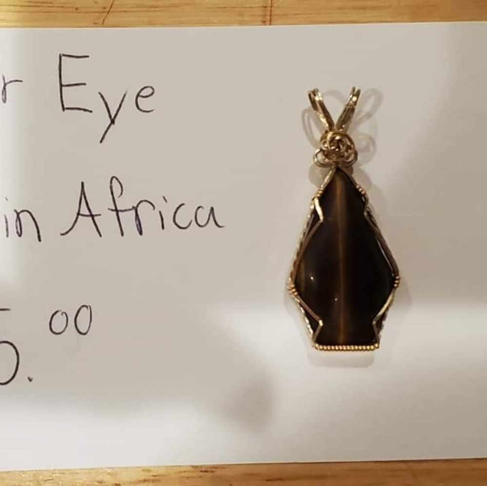 Tiger eye necklace